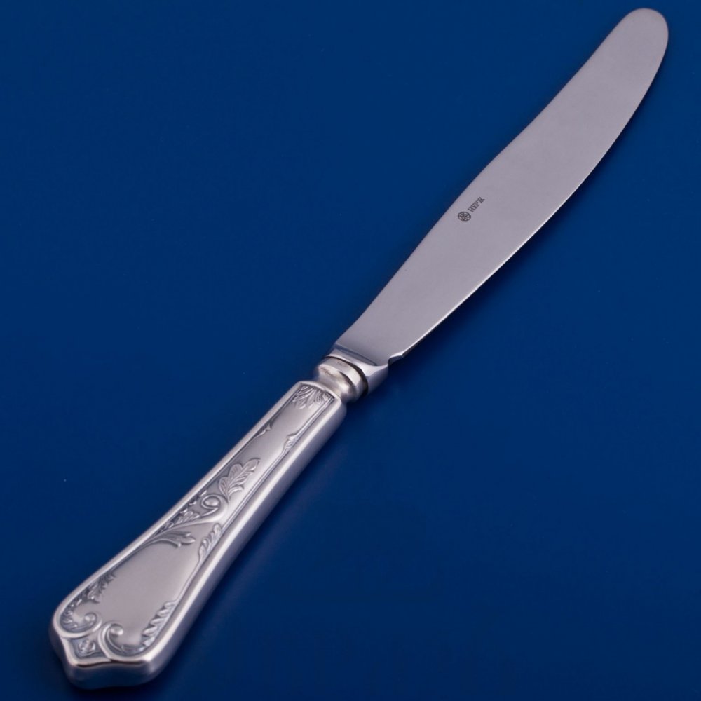столовый нож №10 серебро 925 пробы (мстерский ювелир с33682600625)